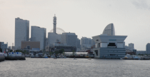 開港１５０年の横浜港